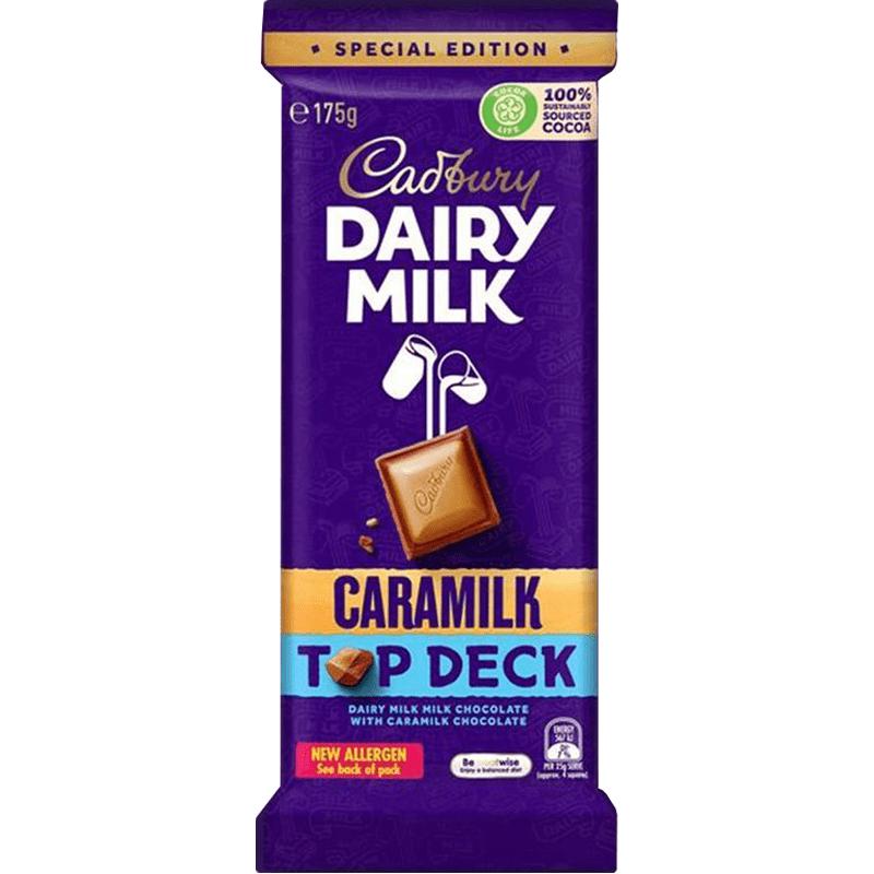 Australian Cadbury Dairy Milk Caramilk Top Deck 180g RRP 5.99 CLEARANCE XL 4.50